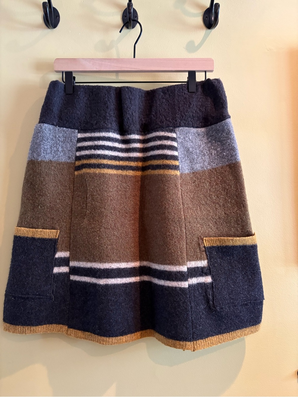 Handmade A-Line sweater skirt, Medium